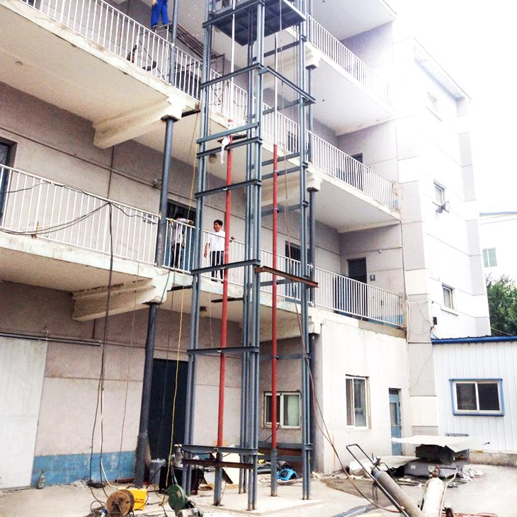 雙缸雙臂導(dǎo)軌式升降平臺(tái) 雙缸雙臂導(dǎo)軌式升降平臺(tái)